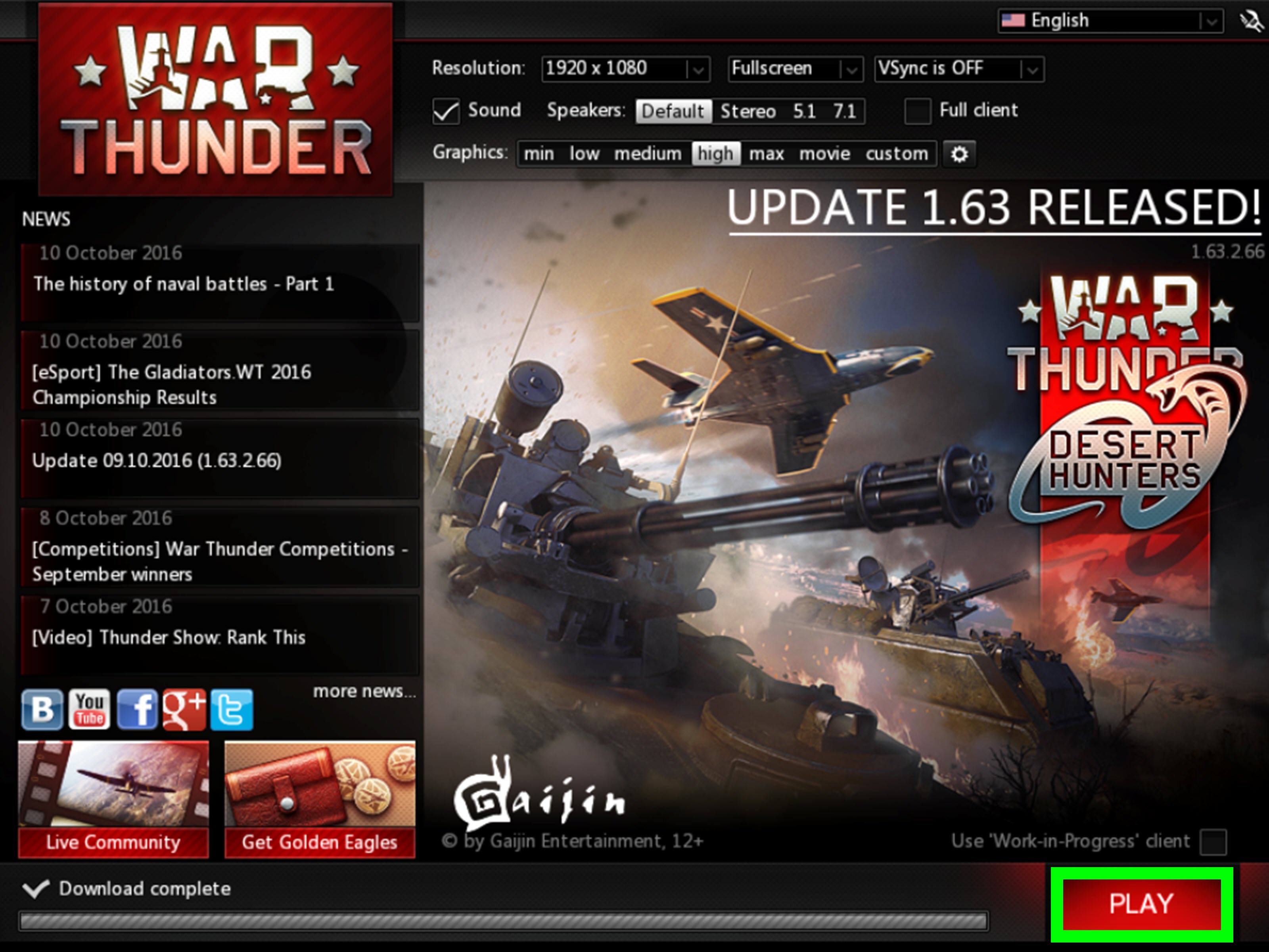 war thunder free download for mac